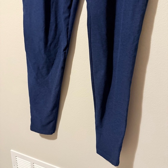 Beyond Yoga Spacedye Take it Easy Men’s Pants Navy Sz Small EUC Slim Fit Active - Picture 4 of 16